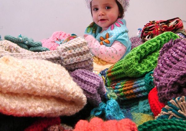 Knitters create about 700 items for Caps for Kids