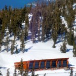 The Tamarack Lodge from the slopes of Heavenly. Photo/Kathryn Reed