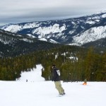Plenty of room on Upper Powderhorn at Sierra on Dec. 4. Photos/Kathryn Reed