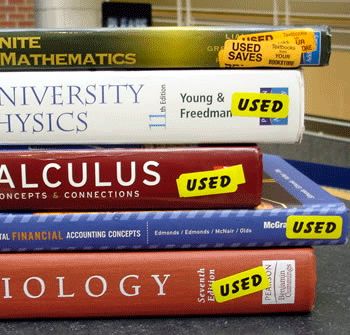 Expense of textbooks has students looking for options