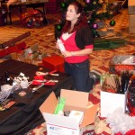 Jessica DeFranco is a little nervous Guy Fieri may attend the Festival of Trees and Lights because she is descorating the tree with his name on it. Photos/Kathryn Reed