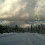 Storm on the horizon for Lake Tahoe. Photo/Kathryn Reed