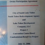 document How many new documents are needed for the convention center site is being worked out.