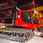 A snowcat is needed to get to the Game Creek restaurant at Vail. Photos/Kathryn Reed