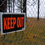 People may need to get used to this sign near El Dorado Beach. Photo/Kathryn Reed