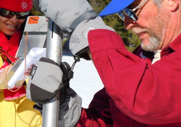 Water content in Sierra above average despite dry January