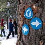 Winter Trails Day introduces three dozen people to the Tahoe Rim Trail. Photos/Jessie