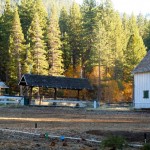 van sickle Day-use facilities for bi-state park users will go in this spring near the old Van Sickle barn. Photo/Kathryn Reed