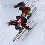 Beaver Bowl Banzai Tour competitors at Alpine Meadows in January. Photo/Alpine Meadows