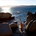 kayaking A less congested Lake Tahoe in the winter. Photo/Max Whittaker/New York Times