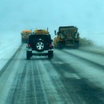 Snowplows Feb. 16 along Highway 395 in the Washoe Valley. Photo/Provided