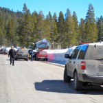 sierra Sierra-at-Tahoe's lots on Feb. 27 are full before noon. Photo/Kathryn Reed