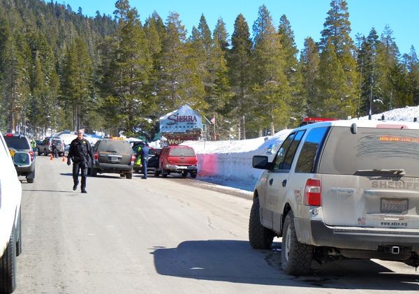 Not enough parking in Tahoe for all the skiers
