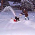 weather Fill up the gas can because the snowblower will get more action in the coming days. Photo/Kathryn Reed