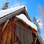 Perhaps people prayed too hard for snow when the Fallen Leaf Lake chapel was open. Photo/Kathryn Reed