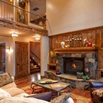 Living area of Incline Village house.