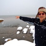 pope-3 South Tahoe stormwater coordinator Robert Erlich talks about the Pope Marsh breach. Photos/Kathryn Reed