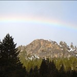 rainbow Looking for that pot of gold in South Lake Tahoe on March 15. Photo/Kathryn Reed