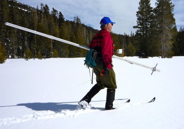 Water content well above average in Sierra Nevada
