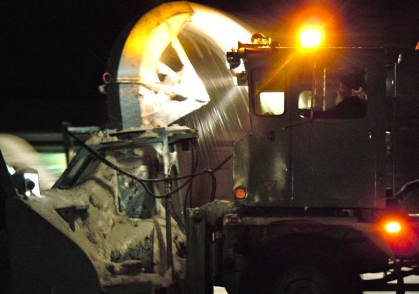 Scattered school closures; brunt of storm still to come