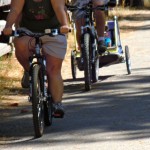It's almost cycling season on the bike path at Camp Richardson. Photo/LTN file