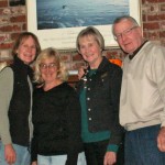 The last picture taken of Kae Reed and her dad, Don Reed -- with Sue Wood and Cleo Reed in between.