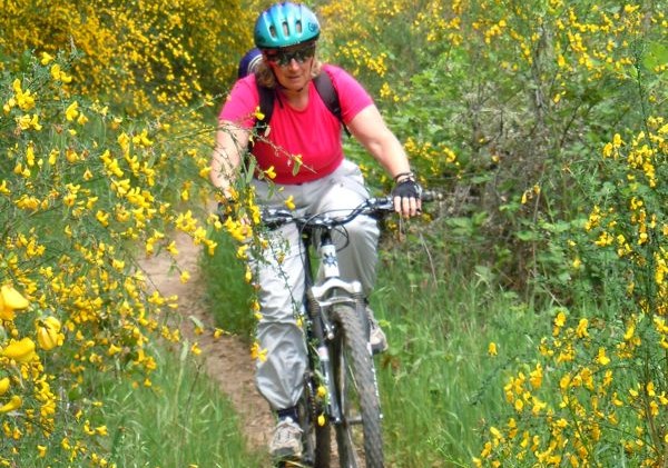 Foothills provide mountain biking, spectacular scenery