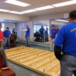 rotary Rotarians work at Lake Tahoe Boys & Girls Club. Photo/Provided