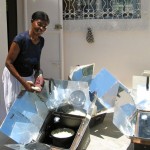 solar Solar cookers help people in disadvantage countries. Photo/Provided