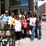 teachers Lake Tahoe Unified teachers ready to protest May 13 in Sacramento. Photo/Provided
