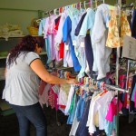 attic-2 Baby clothes sell well.