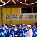 k'town This may not have been the last graduating class at Kindertown. Photo/Kathryn Reed