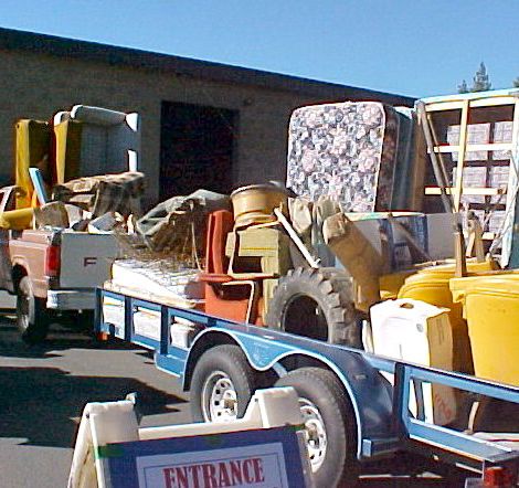 The annual dump day is sponsored by Clean Tahoe and South Tahoe Refuse as a way to give people a cheap option to get rid of junk. Photo/Provided