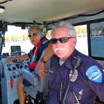 boat-4 Officers Steve O'Brien and Dave Gottlieb