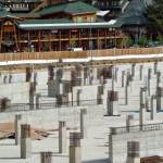 convention center Debris covers parts of the rebar-concrete bankrupt construction site in South Lake Tahoe. Photo/Kathryn Reed