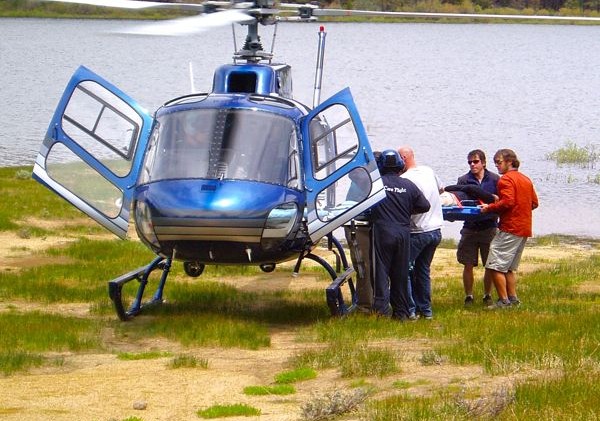 Backcountry patrollers train for wilderness rescues