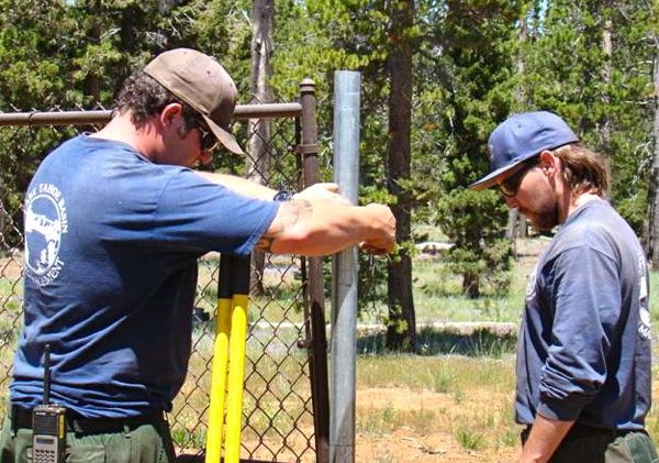 USFS collecting weather data in Meyers