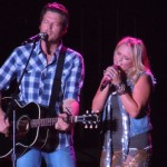 concert Blake Shelton and Miranda Lambert at Harveys on Aug. 19. Photo/Kathryn Reed