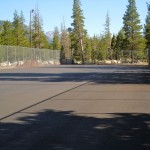 court-3 When the courts at Tahoe Paradise will be open remains an unknown. Photos/Kathryn Reed