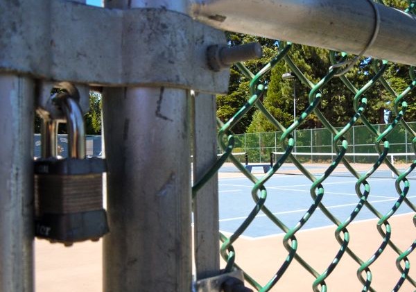 Tennis players being aced out of court availability