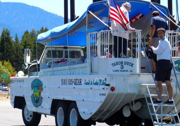 TRPA: Amphibious tourist mobile not hurting lake clarity