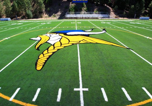 STHS football field ready for action under lights