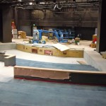In June the theater at South Tahoe High didn't even have seats. Photo/LTN