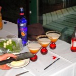 drink Blue Water Bistro's Winter Skyy won the Sept. 8 cocktail contest. Photos/Kathryn Reed
