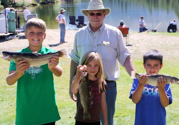 Youngsters reel in hundreds of fish at annual derby