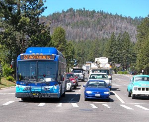 BlueGo helps eliminate the need for a vehicle on the South Shore. Photo/LTN file