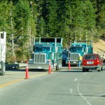 brockway summit Lanes on Highway 267 between Northstar and Kings Beach are reconfigured. Photo/LTN
