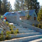 lakeview-3 Work on Lakeview Commons in South Lake Tahoe should be done in November. Photos/Kathryn Reed