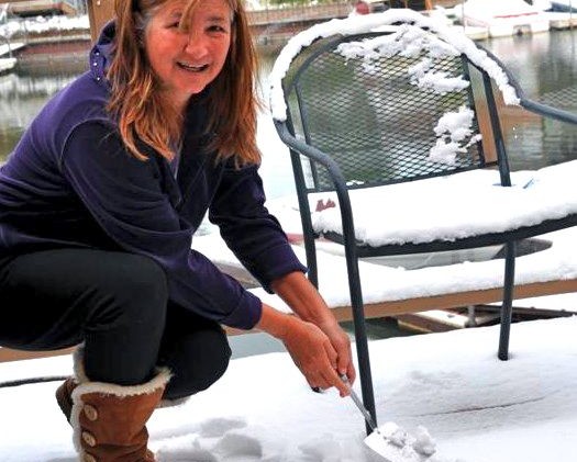 Tahoe residents embrace the snow
