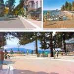 stateline ave Stateline Avenue is being propoased as a gateway to lake recreation. Renderings/Design Workshop